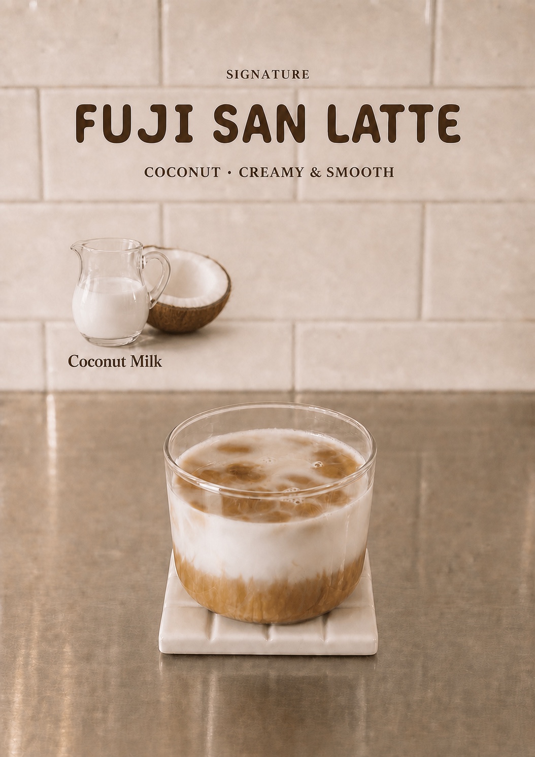 FUJI  SAN Latte · 富士山拿铁