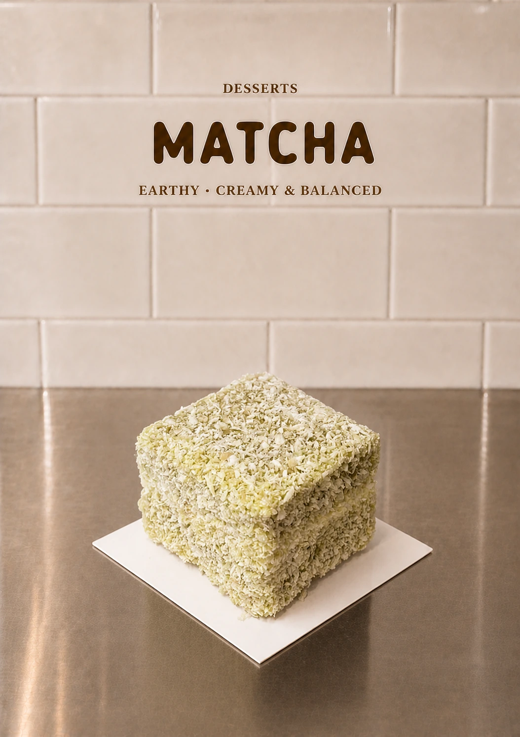 Matcha · 抹茶拉明顿