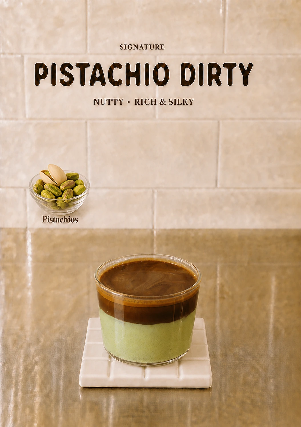 Pistachio Dirty · 开心果 Dirty